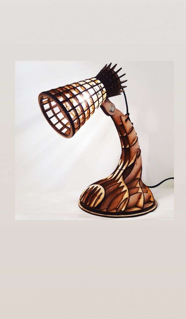 Artifex - Lampe en bois
